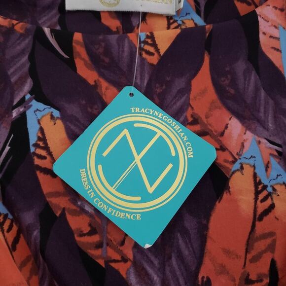 Tracy Negoshian Marilyn Dress with Gathered Waist - Picture 10 of 11